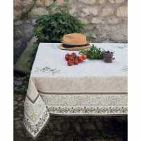 Nappe carrée tissé Jacquard Auriol