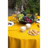 Round table covers printed Calissons