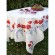 Fitted tablecloths oval, Coquelicots print