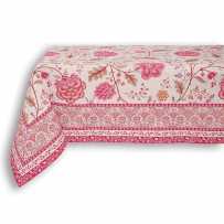 Nappe rectangulaire, tissé jacquard Montespan mis en scène