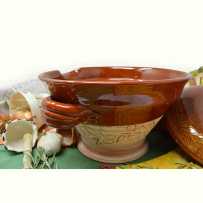 Tian provençal en poterie culinaire de Vallauris