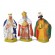 Santons de Provence x3 - Les rois mages