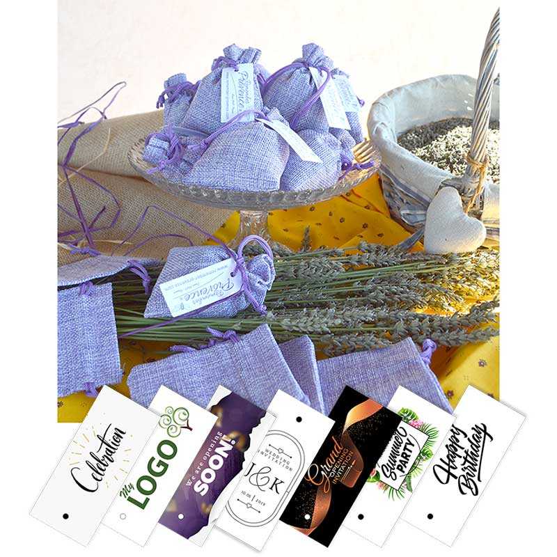 French Provence LARGE LAVENDER SACHET - Pure and Natural Raw