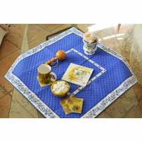 Tapis de table matelassé, imprimé provençal Calissons Fleurette