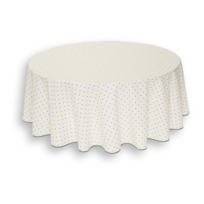 Nappes rondes imprimé Calissons allover