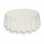 Round table covers printed Calissons white green