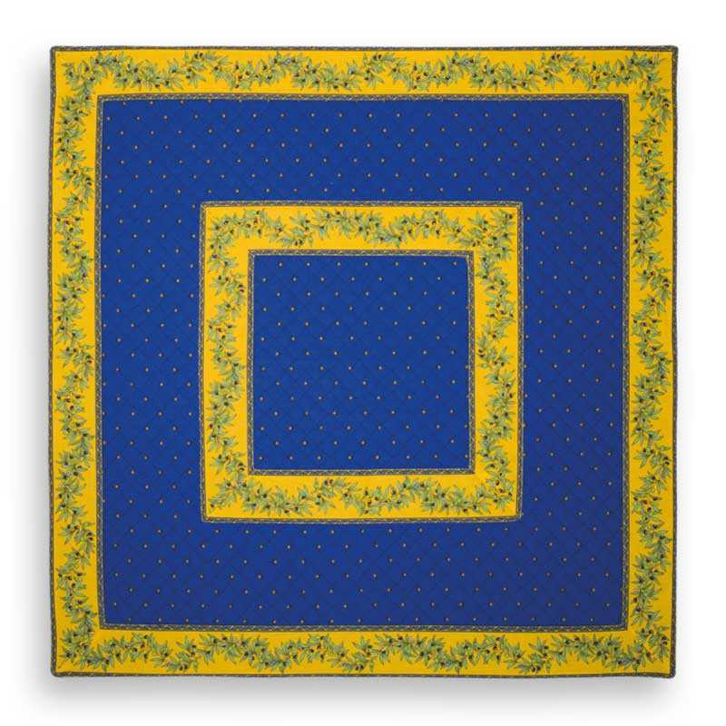 Fabric table mat printed Calissons Olivettes