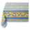 French country tablecloth color blue, Citron print