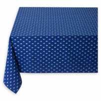 60x60 square tablecloth Avignon allover, Marat d'Avignon blue