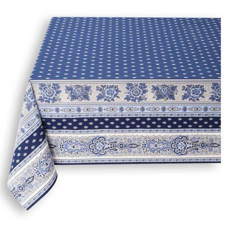 Dining room table cloth, rectangular and striped, Bastide by Marat