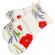 Oven mitts, cotton printed Coquelicots (x2)