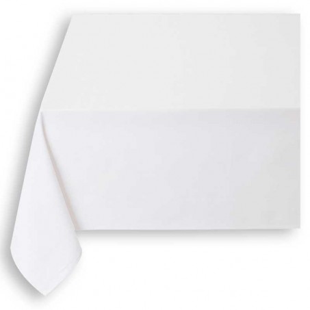 French tablecloths anti stain Jacquard Durance, Marat d'Avignon white