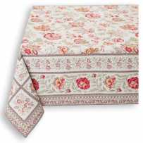 Square table mat Garance red