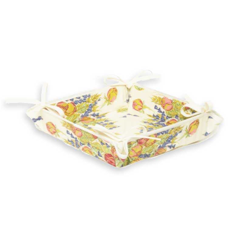 Bread basket printed Rose and Lavender