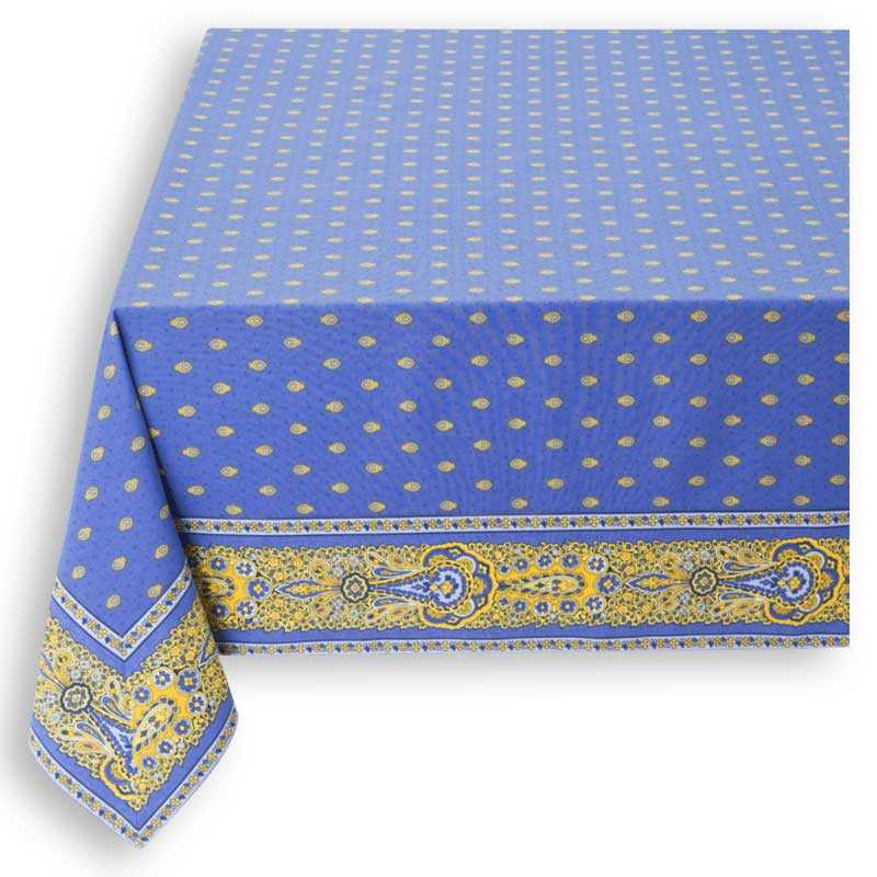 Cotton tablecloths rectangle border Bastide