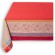 Teflon red tablecloth Massilia by Marat d'Avignon®