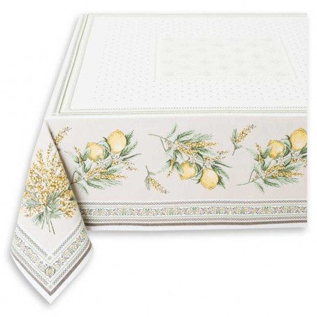 large rectangular table cover, provencal fabric