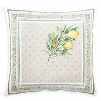 home pillow cover lemon pattern