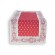 Burgundy table runner Bastide by Marat d'Avignon®