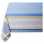 blue square tablecloth