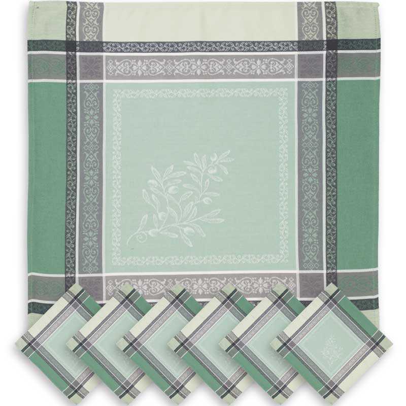 French jacquard napkins Olivia