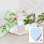 mini guest soaps lavender heart shape