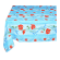 Nappe rectangulaire anti tache, imprimé Coquelicots Lavandes