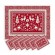 Jacquard winter placemats Vallee (x6)