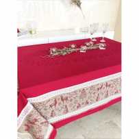 nappe de table rectangulaire de noel