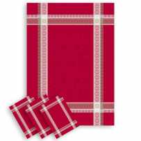 red dish towels