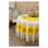 70 round tablecloth for kitchen table in yellow
