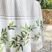 round  tablecloth 100% cotton