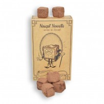 truffe en nougat blanc et chocolat