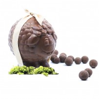 Gourmet Easter chocolate sheep - organic milk chocolate