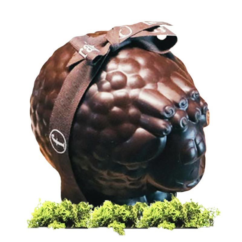 Mouton chocolat de Pâques artisanal et Bio