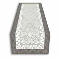 table runner Aubrac blue