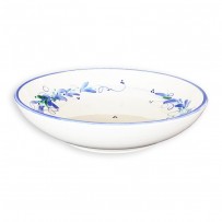 assiettes creuses pour salade en faience