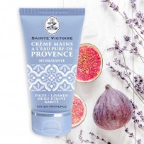 organic hand cream with Fig and lavender