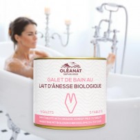 galet de bain effervescent au lait d'anesse