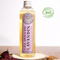 gel douche bio à la lavande