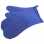 Kitchen gloves, quilted Calissons print blue white