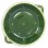 speckled ceramic dinnerware green yellow