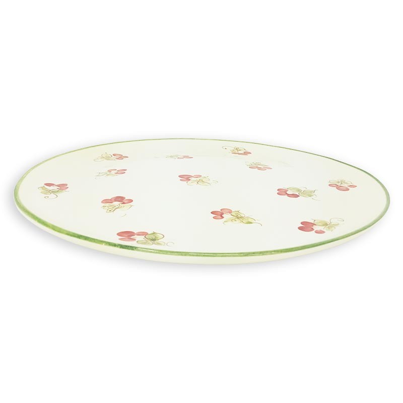 Handmade pie plate - Grasse pattern