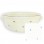 Ceramic oven dish customizable with speckled Provencal pattern
