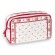 Large toiletry bag, pretty Calissons print