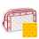 provencal toilet case yellow red