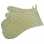 Kitchen gloves, quilted Calissons print green