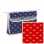 trousse motifs provencaux rouge