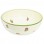 saladier faience rond motif coquelicot