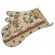 Gants anti chaleur de cuisine, imprimé Moustiers (x2)